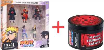 Набір Naruto делюкс із 6 колекційних фігурок + Капсула-сюрприз Безкінечне Цукуйомі (556580244_584858368)