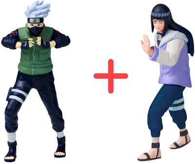 Набір фігурок Naruto Какаші Хатаке 7.5 см + Хіната Хюга 7.5 см (553243833_553243791)