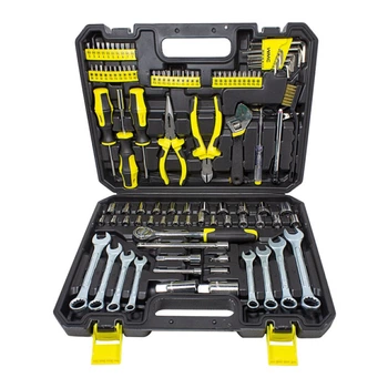 Набір інструментів комбінований слюсарний 1/4''-3/8'' 122 предметів WMC Tools 30122