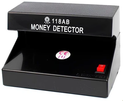 Профессиональный детектор купюр Forint-Es 118AB Проверка подлинности банкнот ультрафиолетом Компактный и надёжный