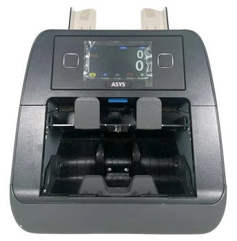 Профессиональный Счетчик Банкнот ASYS AL-V 2025 (Magner 2000) MAGNER M2000 PRO FITNESS с сортировкой номинала в режиме ветхования, Мультивалютная счётная машинка с автоматическим стартом подсчёта