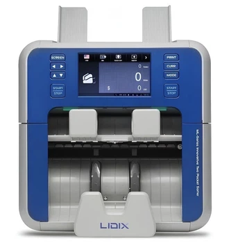 Автоматический сортировщик наличных Lidix ML-2VS Счетная машинка с UV MG IR Проверкой Купюр, счётная машинка с детекцией