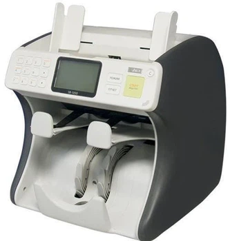 Профессиональный Счетный аппарат для банкнот SBM (Shinwoo) SB-1050 | сортировщик купюр с проверкой валют, с автоматическим стартом подсчёта, Быстрая проверка