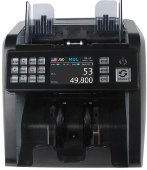 Счетный аппарат BCASH MVC750 DUAL CIS сортировщик с проверкой подлинности Профессиональный детектор валют С сортировкой номинала