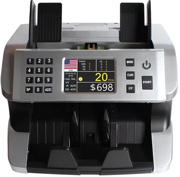 Мультивалютный сортировщик купюр Native NV-520 - UV детекция и фасовка, Контроль сдвоенности и размера, Выносной дисплей