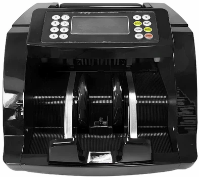 Счетчик и сортировщик банкнот Banknote Counter MBC-1100CL с детекцией, подсчетом номинала и мультивалютной обработкой С проверкой подлинности денег
