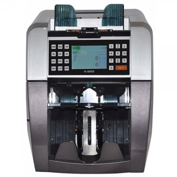 Сортировщик для определения номинала и валюты Bill Counter 8800 PRO, Профессиональный счётчик денег с проверкой подлинности денег, Валютная проверка