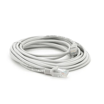 Патч-корд литий RITAR, CCA, UTP, RJ45, Cat.5e, 5m, сірий