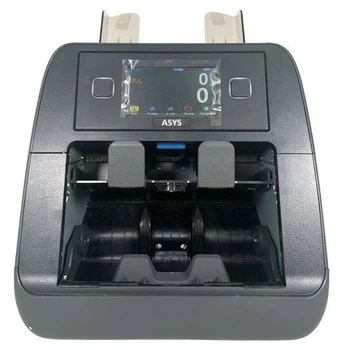 Профессиональный счетчик банкнот Magner 2000 (ASYS AL-V 2025) PRO FITNESS, сортировщик купюр с режимом ветхования, Мультивалютная счётная машинка с автоматическим стартом подсчёта
