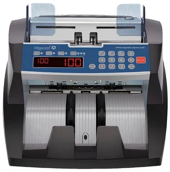 Профессиональная Счётная машинка Nigachi NC-8080 UV/MG/IR – подсчет, проверка и сортировка по размеру и детекции валют, с автоматическим стартом подсчёта