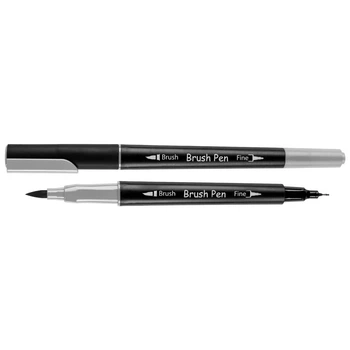 Маркер акварельный Santi Brush Pen светло-серый (391026)