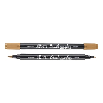 Маркер акварельный Santi Brush Marker терракотовый (391083)