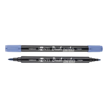 Маркер акварельный Santi Brush Marker берлинская голубизна (391074)