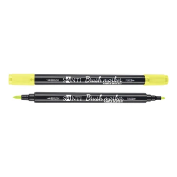 Маркер акварельный Santi Brush Marker светло-зеленый (391081)