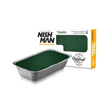 Віск для депіляції Nishman Hair Removal Wax Azulen 500 гр