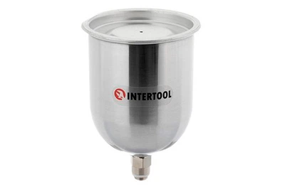 Бачок для фарбопульта Intertool 600 мл зовнішня різьба М14 x 1.25 мм (PT-1907)