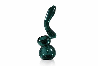 Стеклянный баблер Wow Green Marble