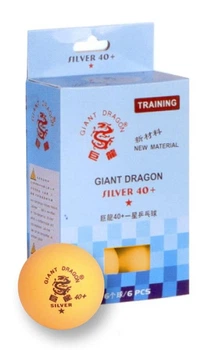 Мячи для настольного тенниса Giant Dragon Silver Star* MT-6562 (6 шт.) (MT-6562-OR)