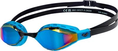 Очки для плавания Arena Air Sonic Mirror 011004-110 Black-Blue (3468337768456)