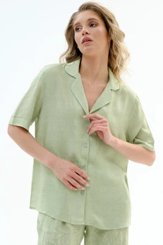 Рубашка Leinle 40(XS) Салатовый (97660)
