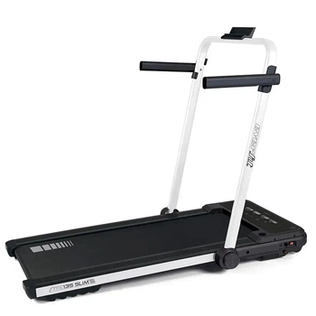 Бігова доріжка електрична Everfit Slim Pearl White для дому, складна, до 90 кг, 8 км/год