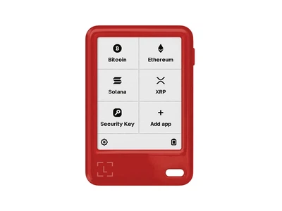 Апаратний гаманець Ledger Nano Gen5 Cherry Red (LNGen5_CR_nai)