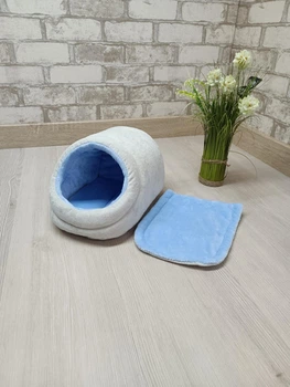 Будинок для морських свинок, шиншил, гризунів Animals_joy Норка S 18*24 см (159)