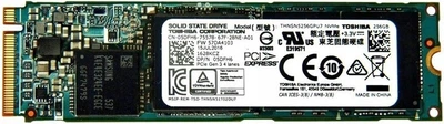 SSD диск Toshiba THNSN5256GPU7 256GB M.2 2280 PCIe 3.0 x4 NVMe MLC (б/в)