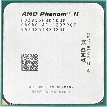 Процесор AMD Phenom II X4 955 3.2GHz (HDZ955FBK4DGM) sAM3 Tray