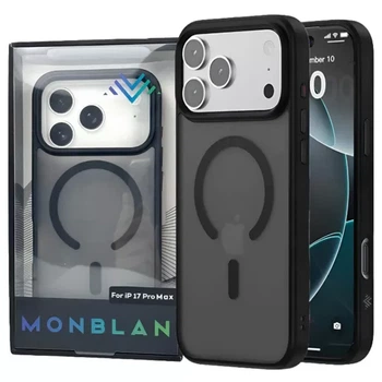 Чехол Monblan Magnetic Crystal Series Matte Black для iPhone 17 Pro Max