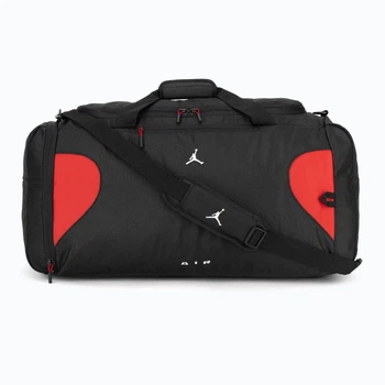 Сумка Jordan Jam Element Duffle 46L Чорний, Червоний 55 x 30 x 30 см (LM9196-KR5)