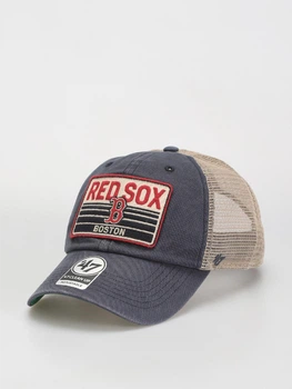 Кепка-тракер 47 Brand BOSTON RED SOX FOUR STROKE Сірий One Size (FRSTK02BXP-VN)