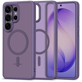 Чехол Tech-Protect MagMat для Samsung Galaxy S26 Ultra Matte Cobalt Violet with MagSafe (5906302339587)