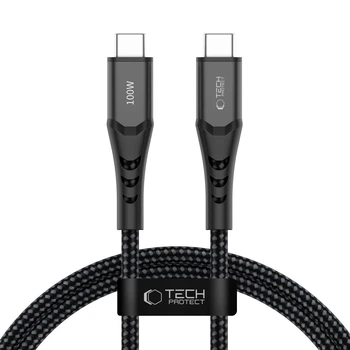Кабель Tech-Protect UB11T Ultraboost Type-C PD 100W / QC3.0 100cm Black (5906302390717)