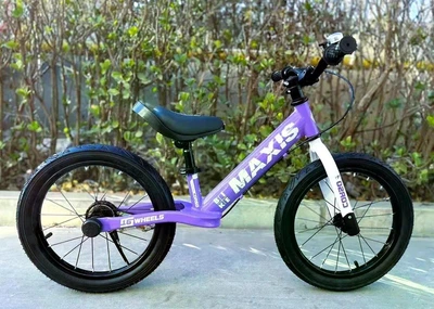 Велобіг CORSO MAXIS ручне заднє гальмо колеса надувні резинові 16’’ Фіолетовий