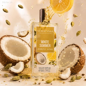 Жіноча парфумована вода White Summer Yodeyma (TOM FORD - SOLEIL BLANC з нотами бергамоту, кокоса та кардамону) 50 мл