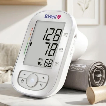 Автоматический тонометр с функцией AFib B.Well TH-75 без адаптера