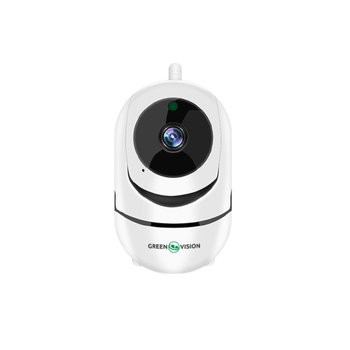 Камера безопасности GreenVision GV-165-GM-DIG30-10 PTZ 3 МП поворотная Wi-Fi microSD 128 ГБ белая