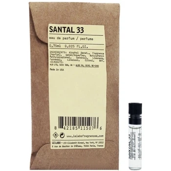 Le Labo Santal 33 (унисекс) парфюмированная вода 0.75 мл Пробник