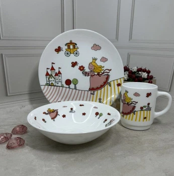 Набор детской посуды Luminarc Fayriland Feast X3294 3пр