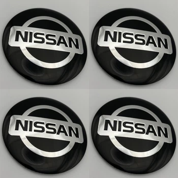 Наклейки для колпачков с логотипом Nissan Ниссан 60 мм