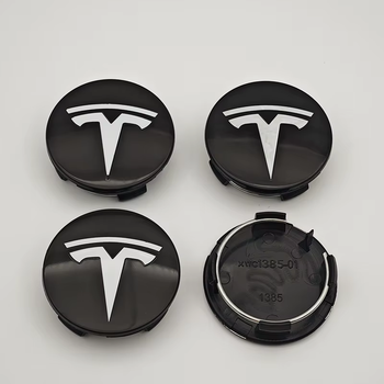 Ковпачки на литі диски Tesla 6005879-00-A 57 мм 50 мм чорні заглушки в диски тесла