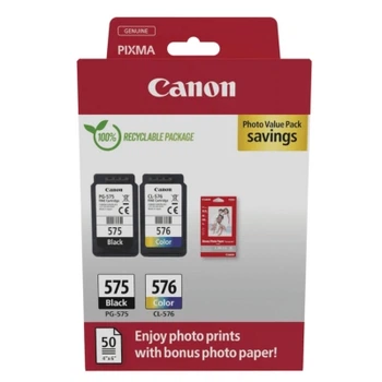 Картридж Canon pg-575/cl-576 Multipack BK,Color 100с (5438c004)