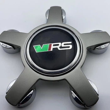 Колпачок с логотипом Skoda на диски Audi 4F0601165N VRS заглушка (шкода)