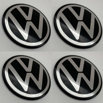 Наклейки для колпачков с логотипом VW Volkswagen Фольксваген 60 мм наклейки