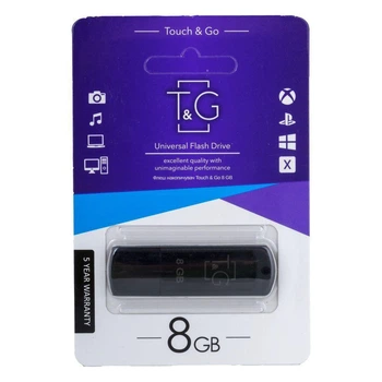 USB флеш-накопичувач T&G 8gb Classic 011 Чорний