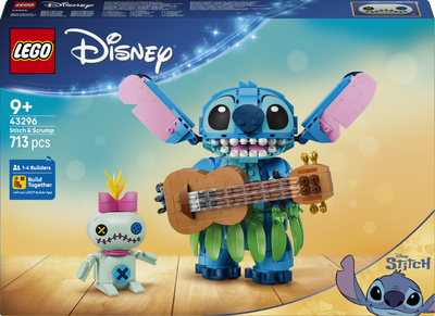 Конструктор LEGO Disney Стіч і Страхопудка 713 деталей (43296)