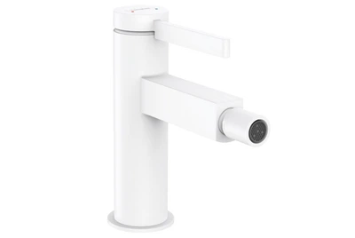 Змішувач hansgrohe Finoris для біде з донним клапаном push-open, Matt White (76200700)