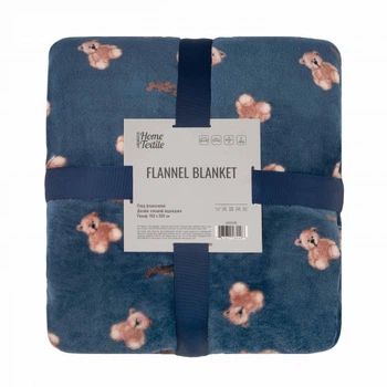 Плед ARDESTO Flannel 160х200 см плюшевые мишки (ART0131PB)