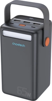 УМБ CHOETECH B664 50000 mAh USB-C 65W (PD+QC 3.0) Black
